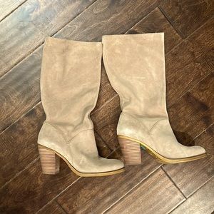 Lucky brand tall heeled boots